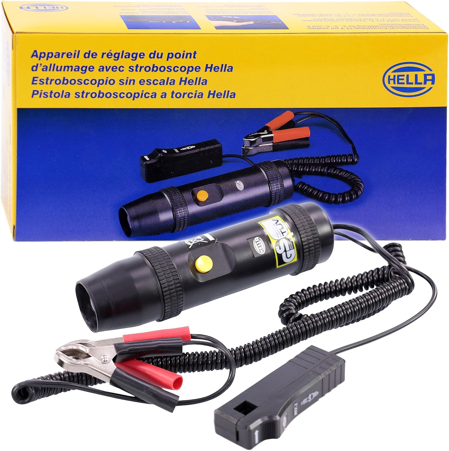 Hella 12V Optilux Timing Light with Stroboscope image number 1