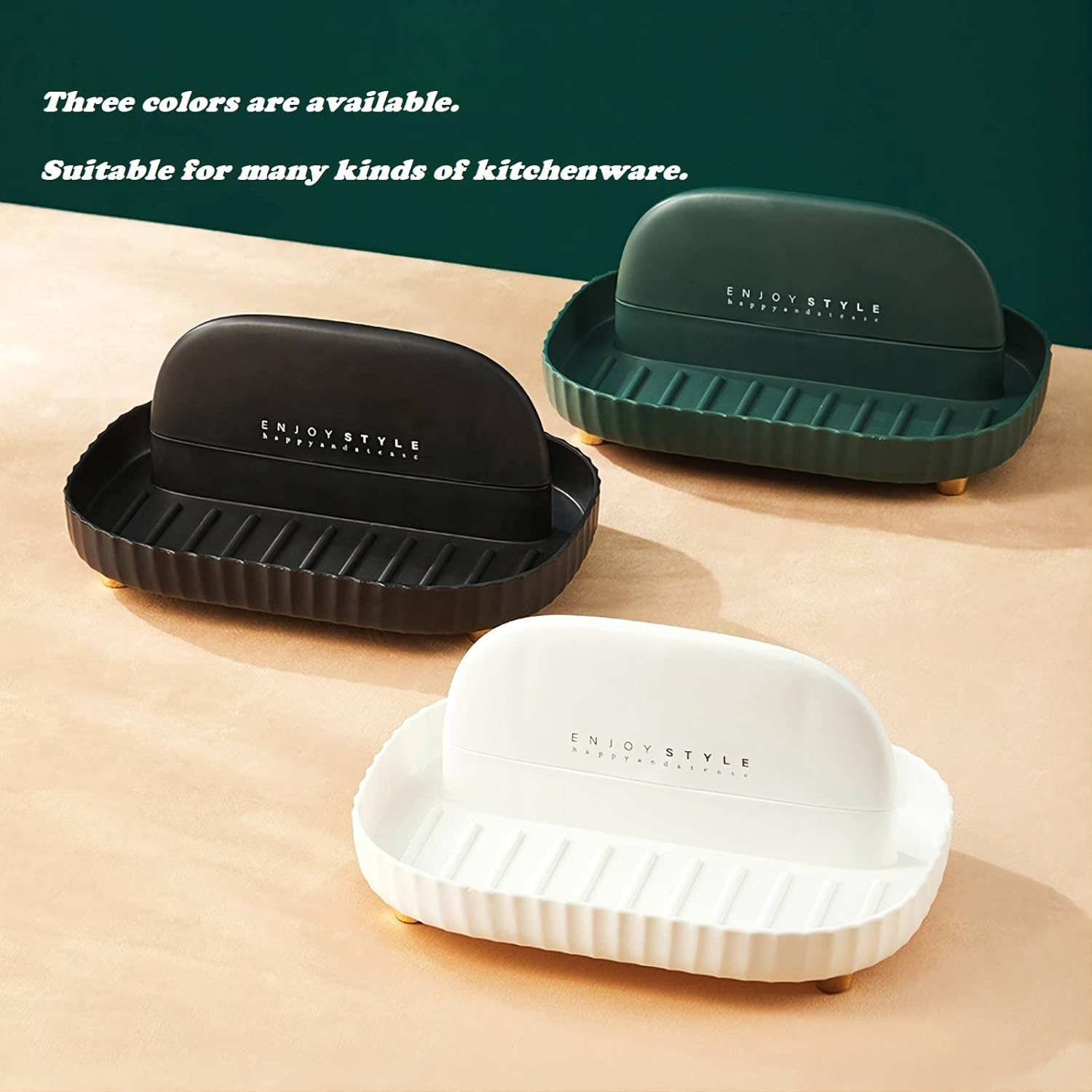 Utensil Rest Holder for Kitchen Counter Spoon Rest Cooking Ladle Spatula Lid Holder Kitchen and Grill Utensil Organizer for Countertop Stove Top (White2Pc) image number 4