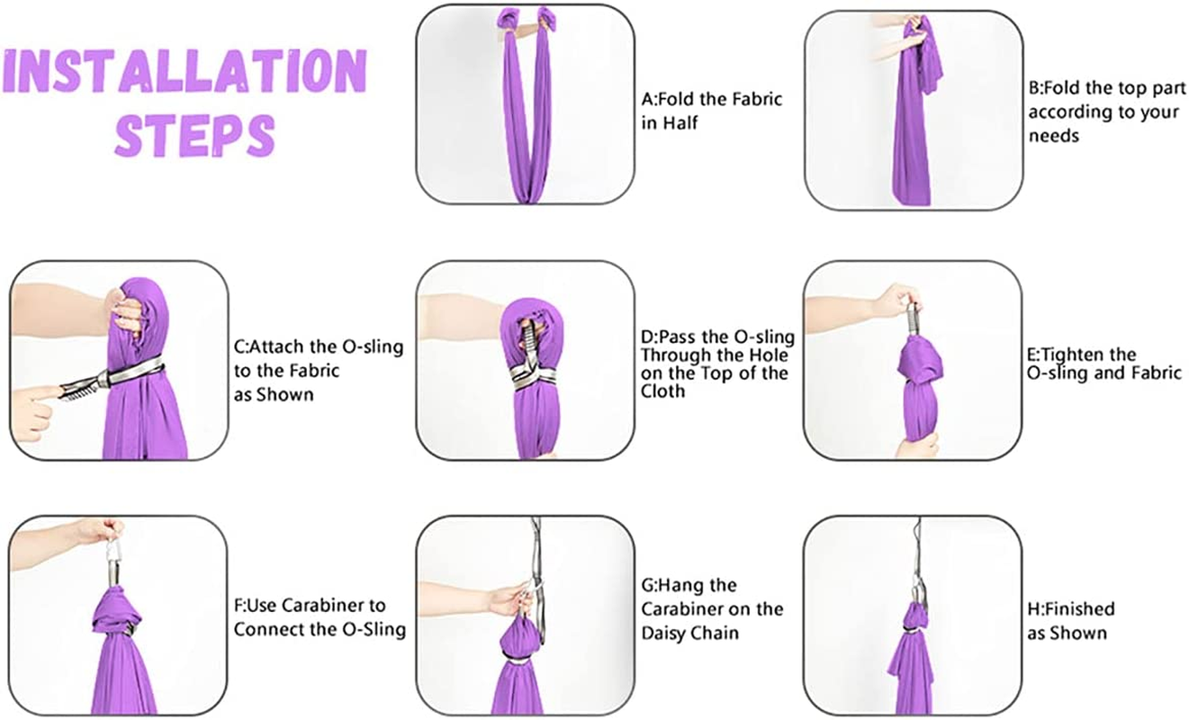 Sensory Swing for Kids with Special Needs (Hardware Included) Therapy Swing Cuddle Swing Indoor Outdoor Kids Swing Hammock for Child & Adult with Autism, ADHD, Aspergers, Sensory Integration image number 4