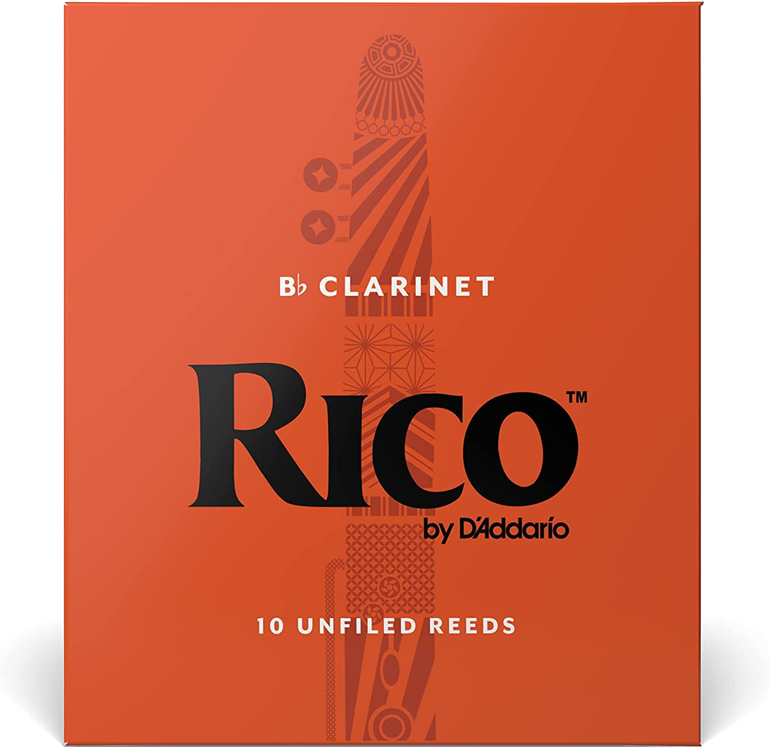 Rico by D'Addario Bb Clarinet Reeds, Strength 3.0, 10-Pack image number 3