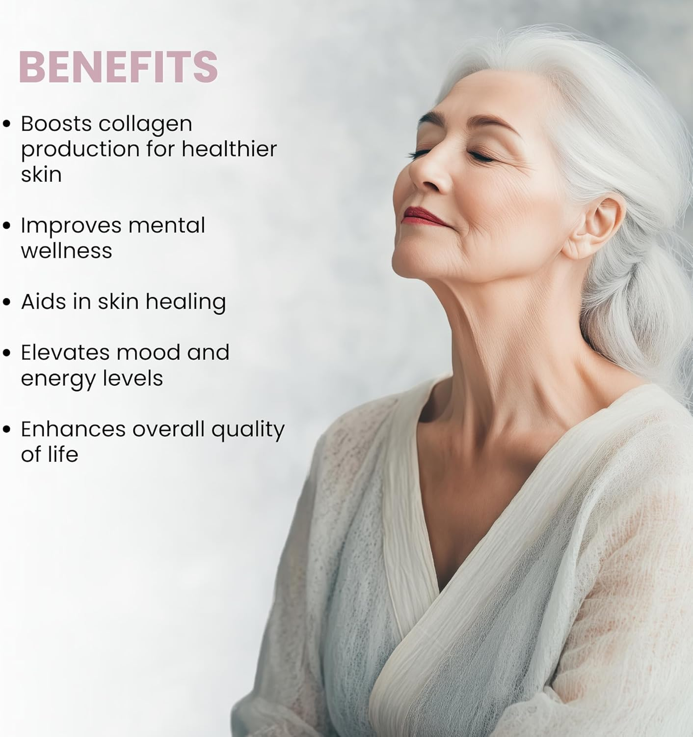 Healthy Care Beauty Collagen Sleep Capsules - Supports Skin Health and Promotes Restful Sleep - Premium Dietary Supplement - All-Natural Ingredients - 60 Tablets image number 5