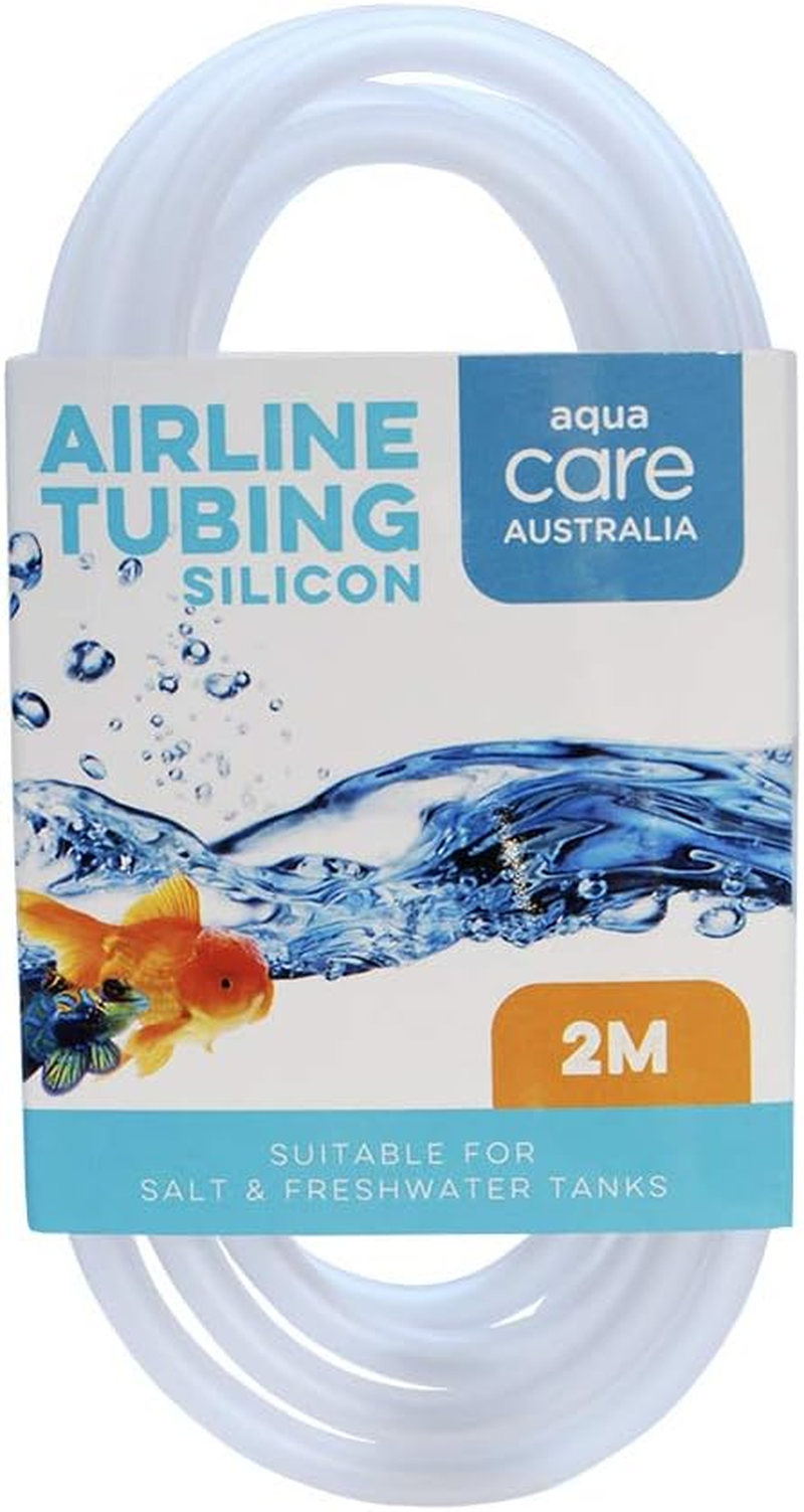 Aqua Care Aquarium 6M Airline Tubing Silicone - Suitable for Saltwater & Freshwater Tanks, Fish Tank image number 1