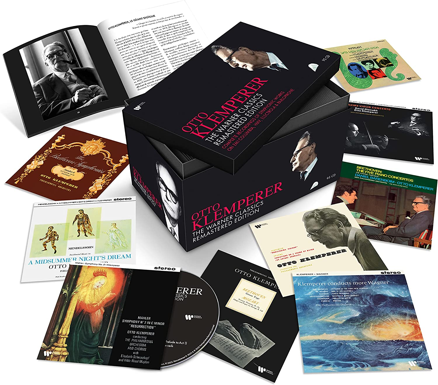 Otto Klemperer: the Warner Classics Remastered Edition Vol. 1 (Orchestral) - 95CD Boxset image number 1