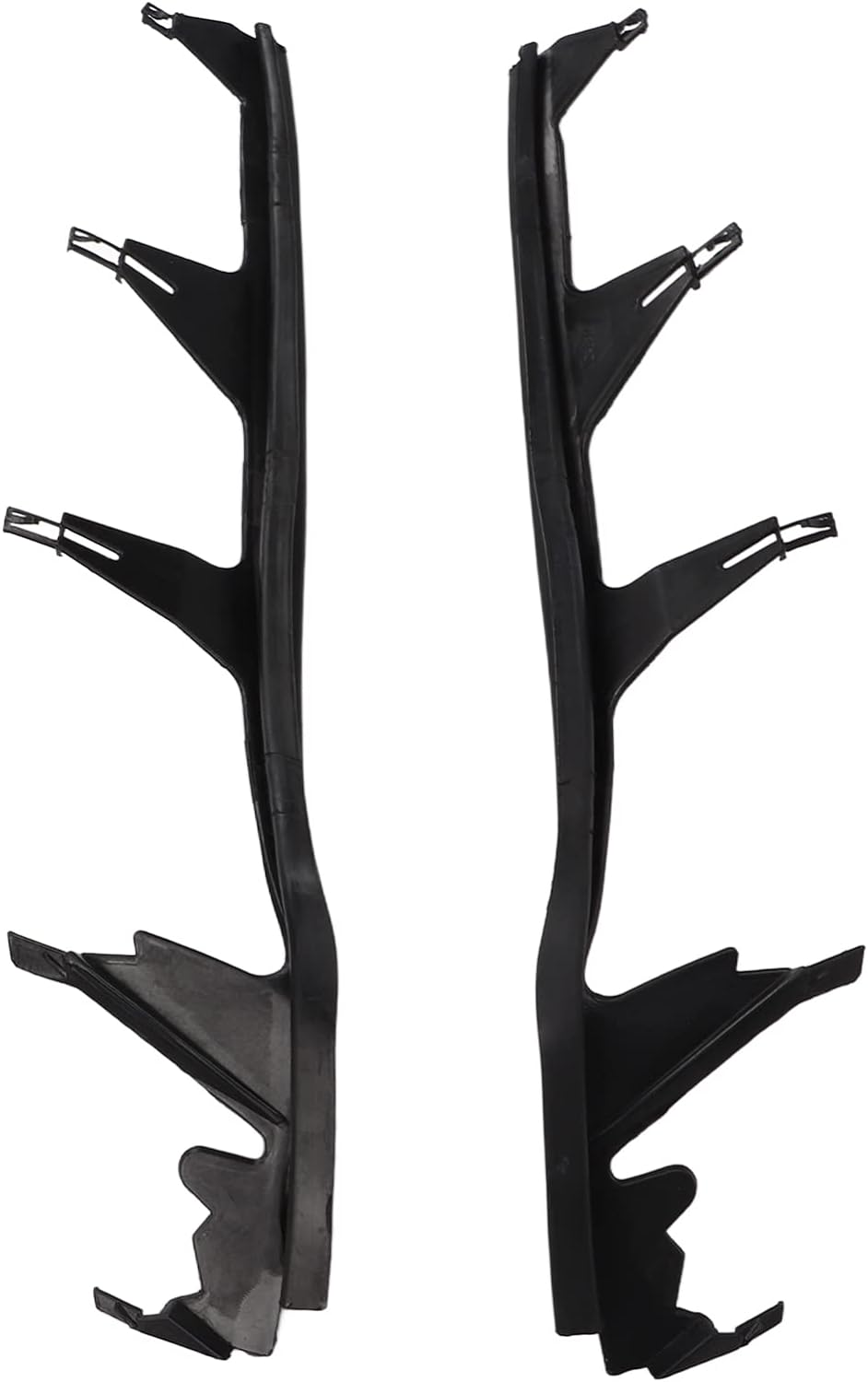 1 Pair Car Headlight Cover Gasket 63128384490 Strong Sealing Black Rubber Flexible Replacement for 3 Series E46 Pre‑Lci