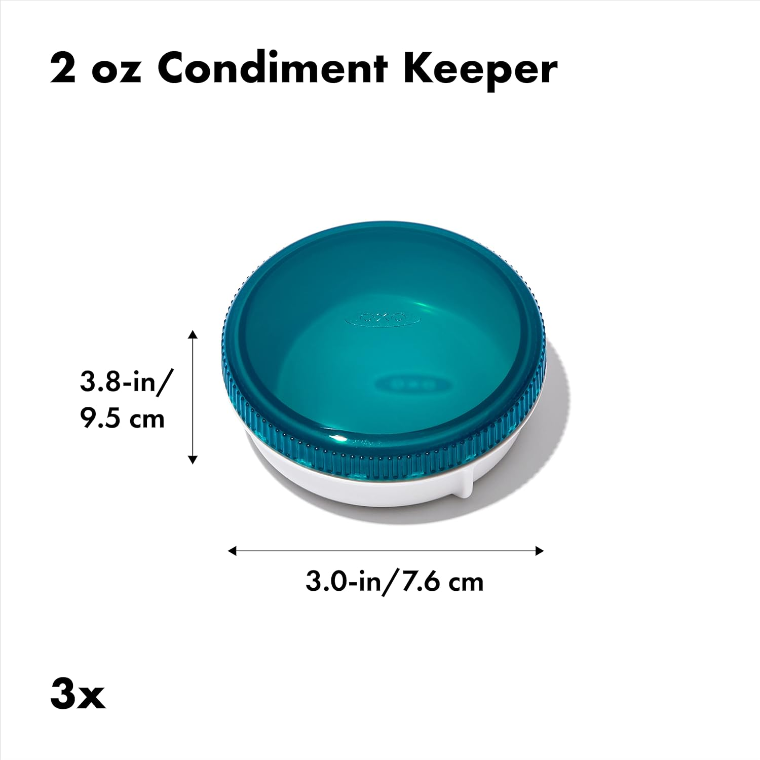 OXO Good Grips Prep & Go Leakproof Condiment Containers - 3 Pack image number 5