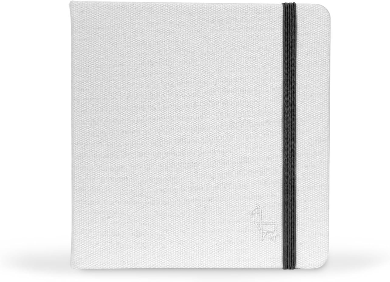 Etchr Sketchbook 6&rdquo; Square - Cold Press Mixed Media 100% Cotton Sketchbook - Hardcover Sketchbook - 6&rdquo;X6 with 52 Pages image number 1