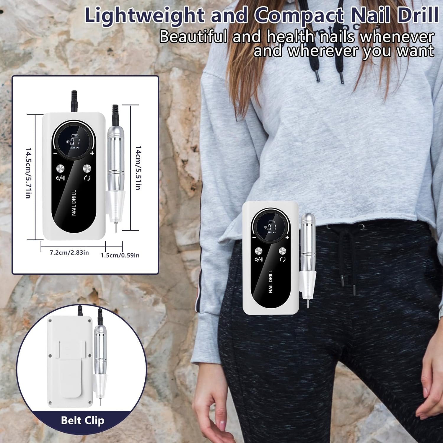 Nail Drill (White) image number 4