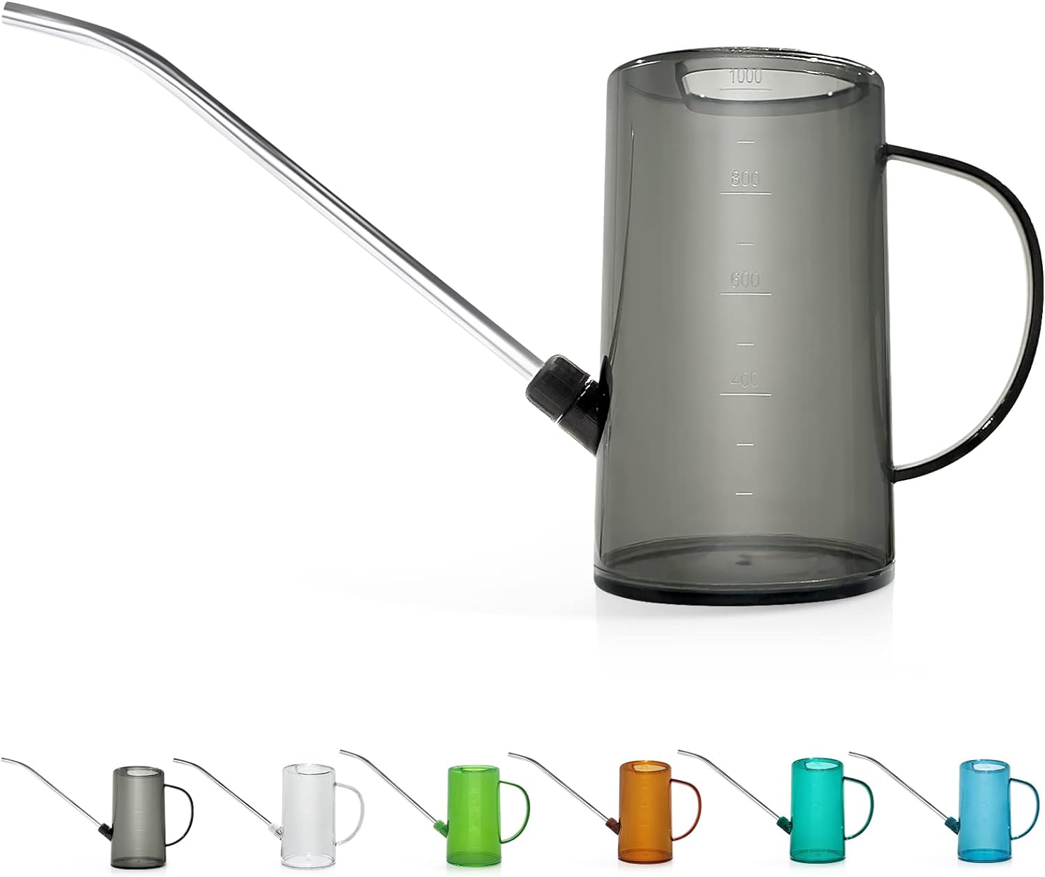 Watering Can for Indoor Plants, Small Watering Cans for House Plant Garden Flower, Long Spout Water Can for Outdoor Watering Plants 1. 8L 1/2 Gallon (Yellow)