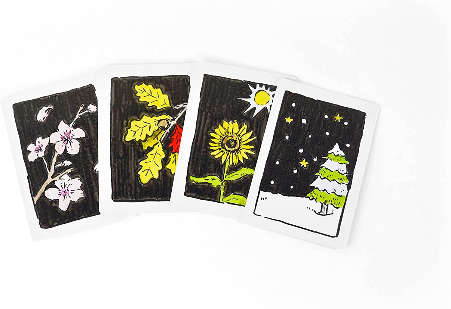 Apostrophe Games Miniature Blank Playing Cards (Matte Finish) 200 Blank, 6.8 Cm X 4.5 Cm, Half Size Poker Card, Flash Cards, Board Game Cards image number 4