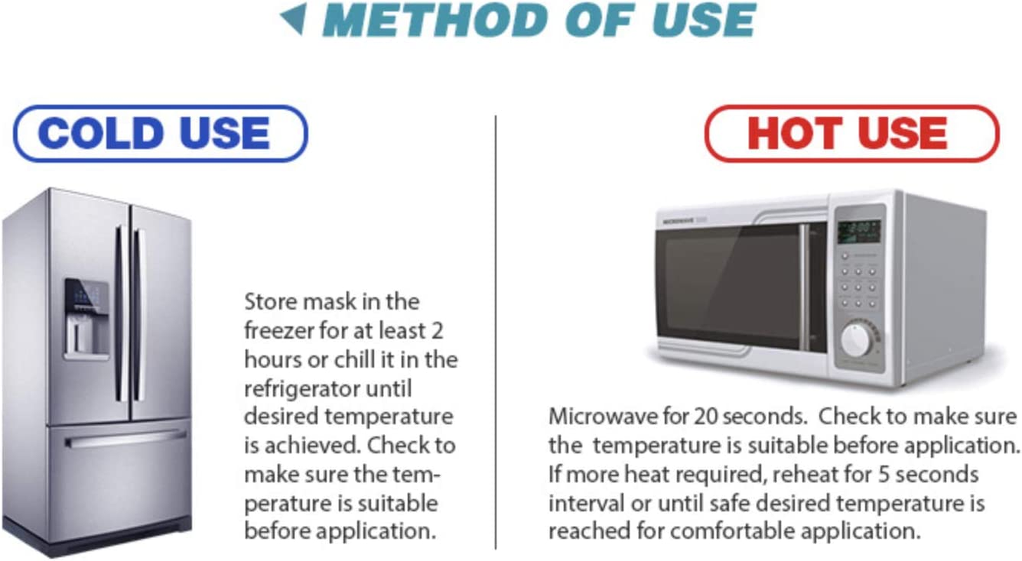 Dolson Hot and Cold Breast Therapy with Soft Fabric 2 Packs Hot and Cold Breast Pack Reusable image number 6