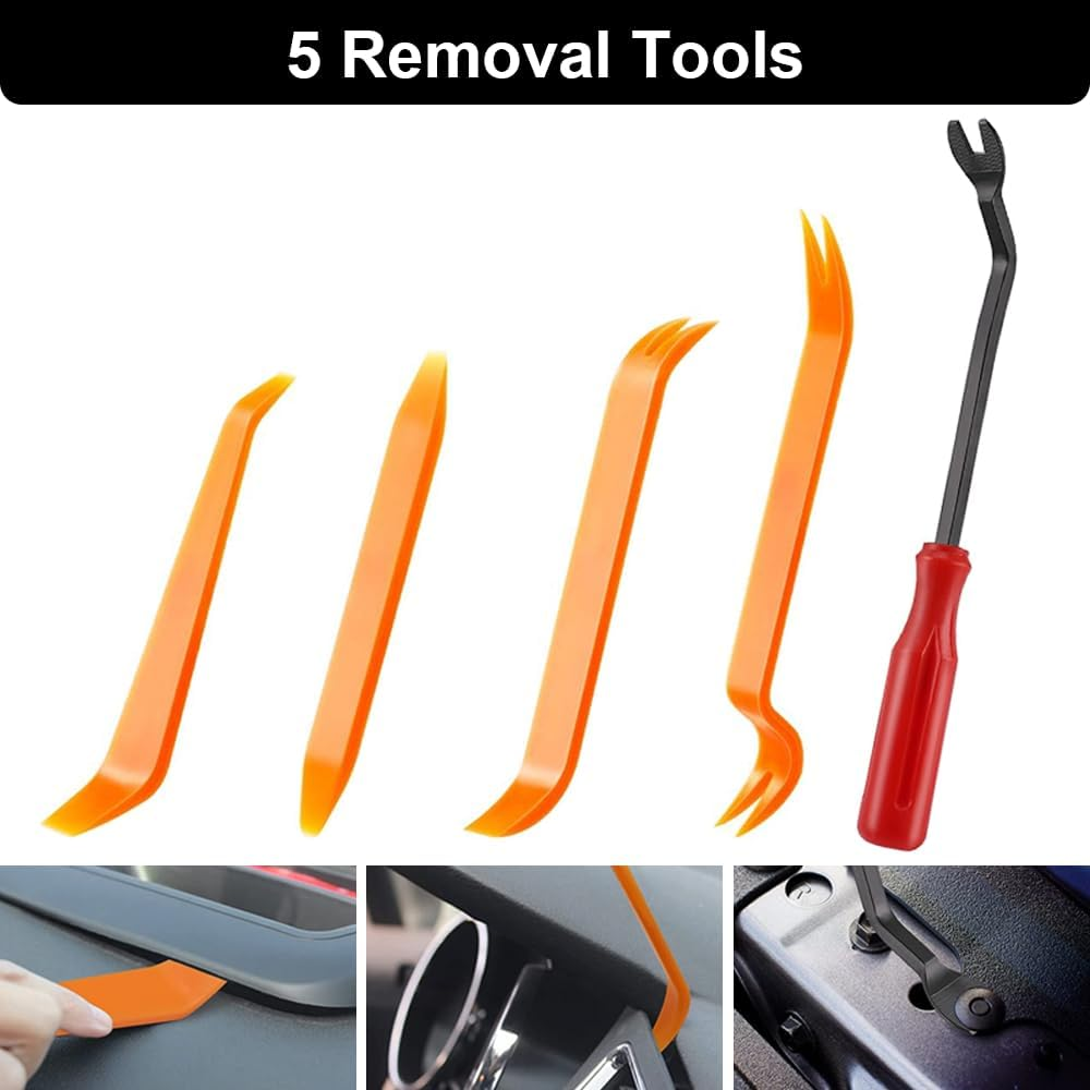 Tootoo 795X Car Body Trim Clips Retainer Bumper Auto Panel Push Plastic Fastener Kit