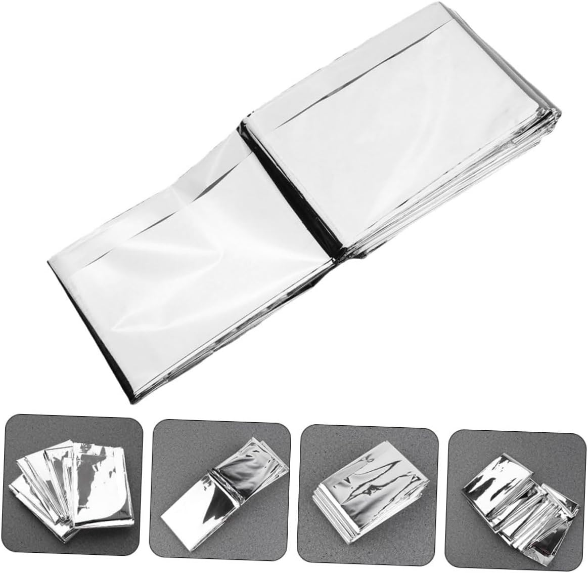 6Pcs Greenhouse Reflective Film for Plants Portable Plant Growth Aid Pe Material for Gardening Enthusiasts High Light Reflection