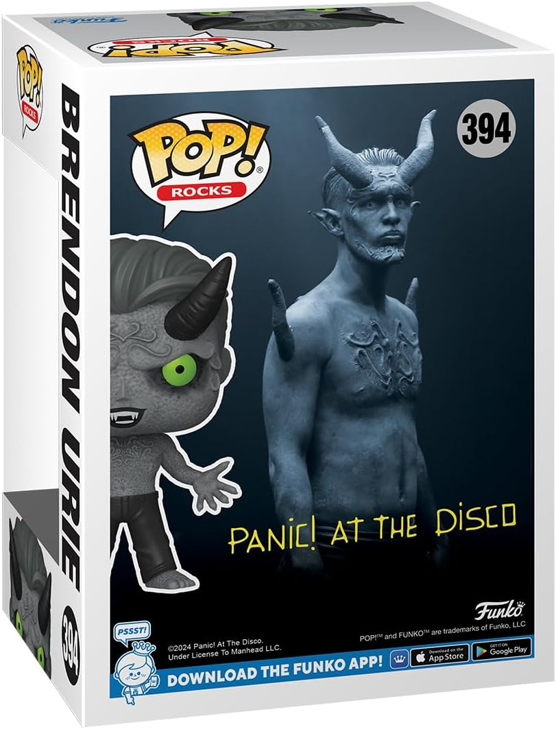 FUNKO POP! ROCKS: Panic at the Disco - Brendon Urie (Demon) image number 6