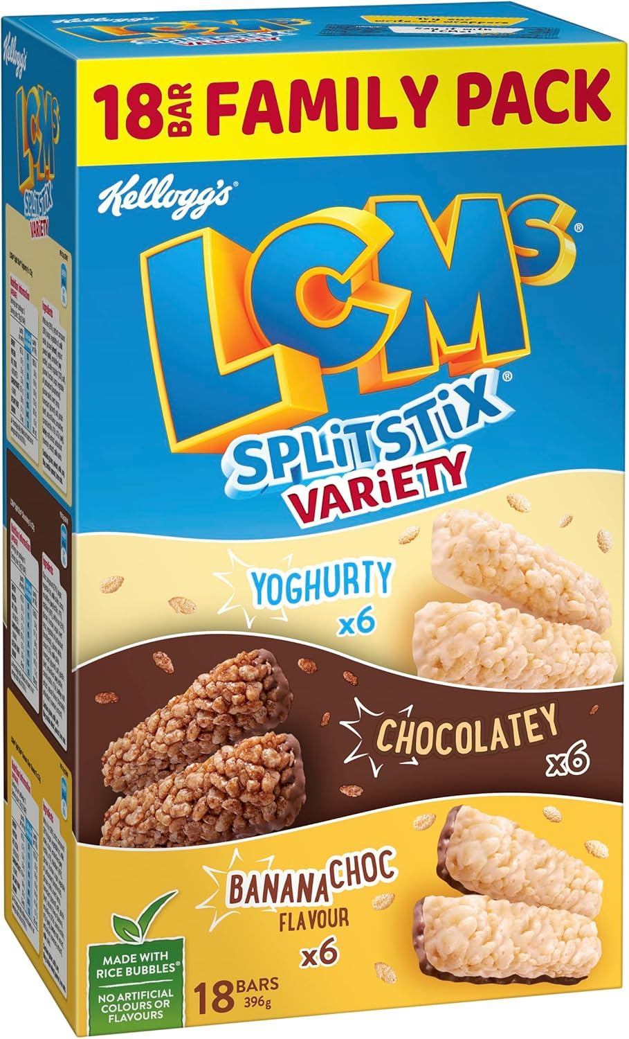 Kellogg'S Lcm'S Split Stix Variety Snack Bars, 18-Pack image number 1