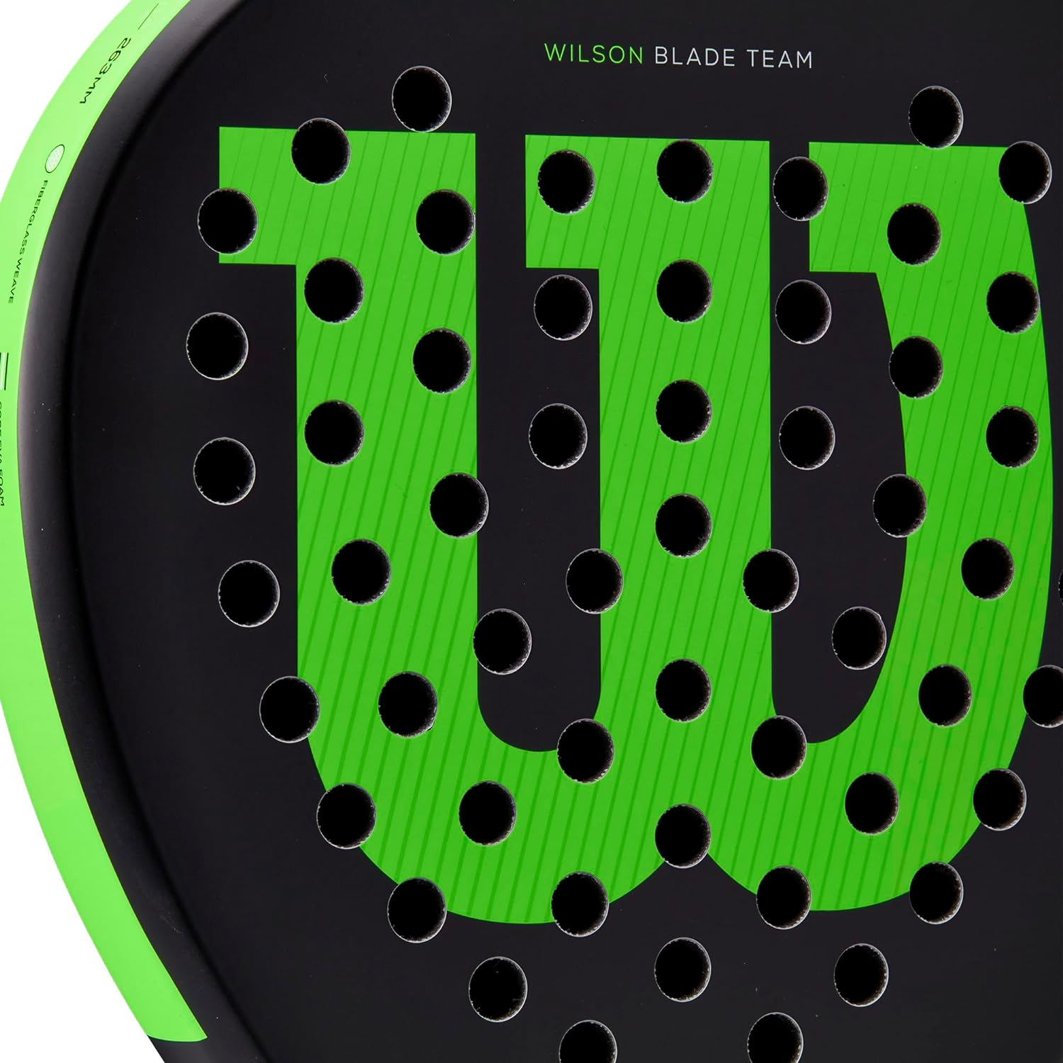Wilson Padel-Racket Blade Team V2, Fibreglass/Eva, 370 G