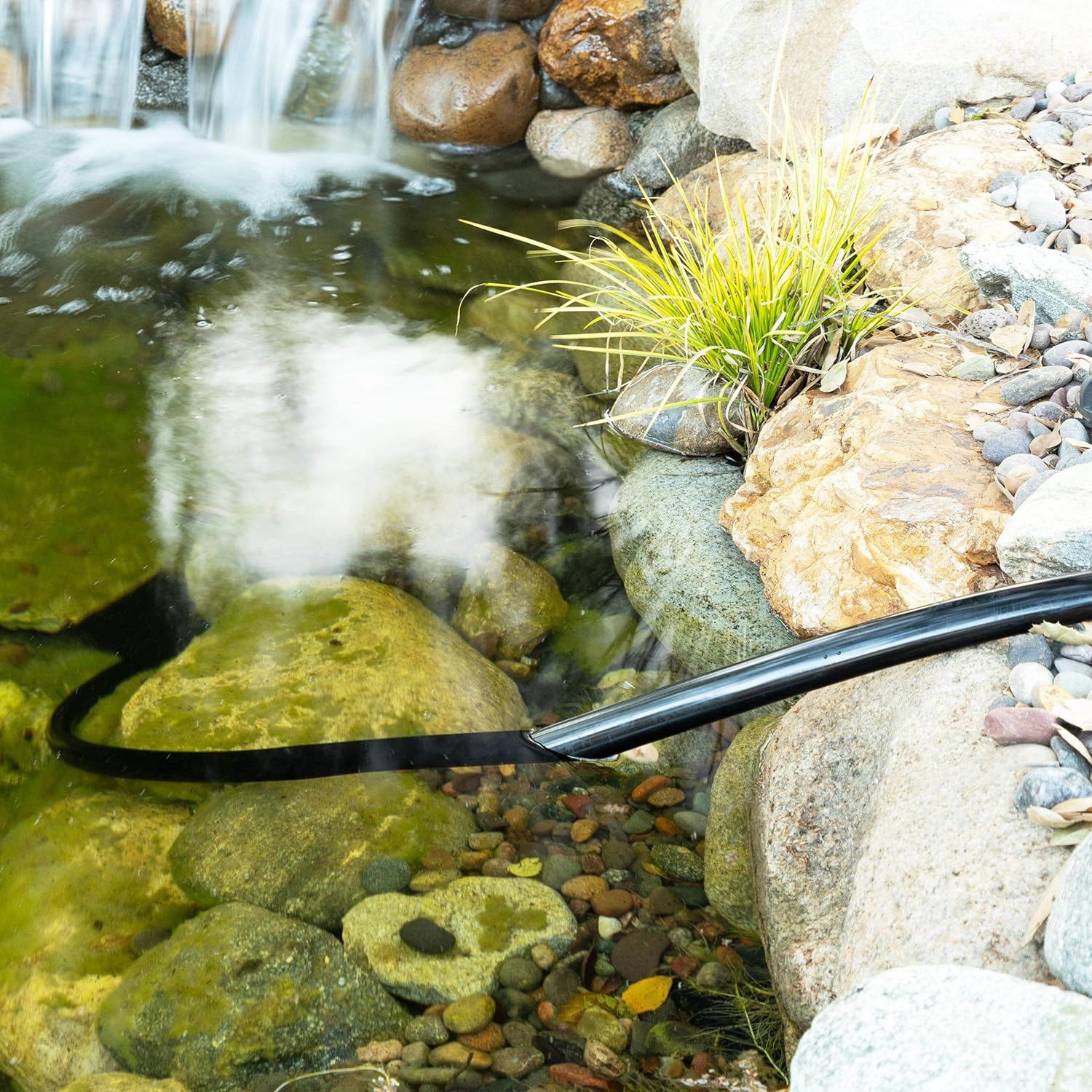 Alpine Corporation 100 Ft. PVC Tubing with 3/8" inside Diameter for Ponds and Fountains, Black image number 5