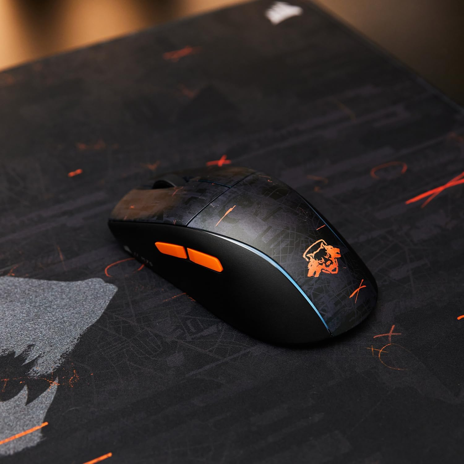 CORSAIR M75 Wireless RGB Call of Duty&reg;: Black Ops 6 Edition Lightweight Gaming Mouse &ndash; 26,000 DPI, 2.4Ghz Wireless, Bluetooth, USB, CORSAIR QUICKSTRIKE Buttons, Swappable Side Buttons &ndash; PC, Mac image number 1