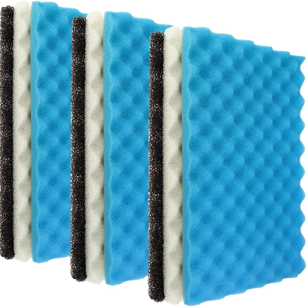 LTWHOME Fish Pond Foam Filter Sponge Set 430Mm X 280Mm 3 Grade Media (Pack of 3 Sets) image number 5