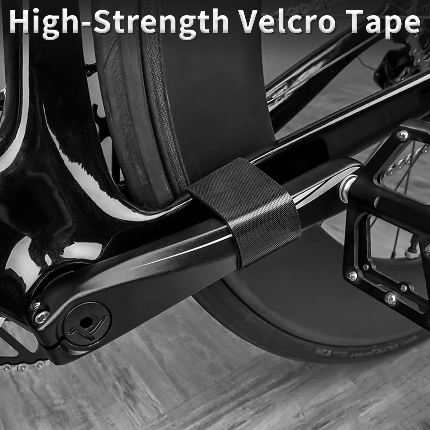 MUQZI Rear Wheel Mount - Bike Car Roof Rack Carrier and Bicycle Holder Stand - Installation Mount, Red - Black image number 5