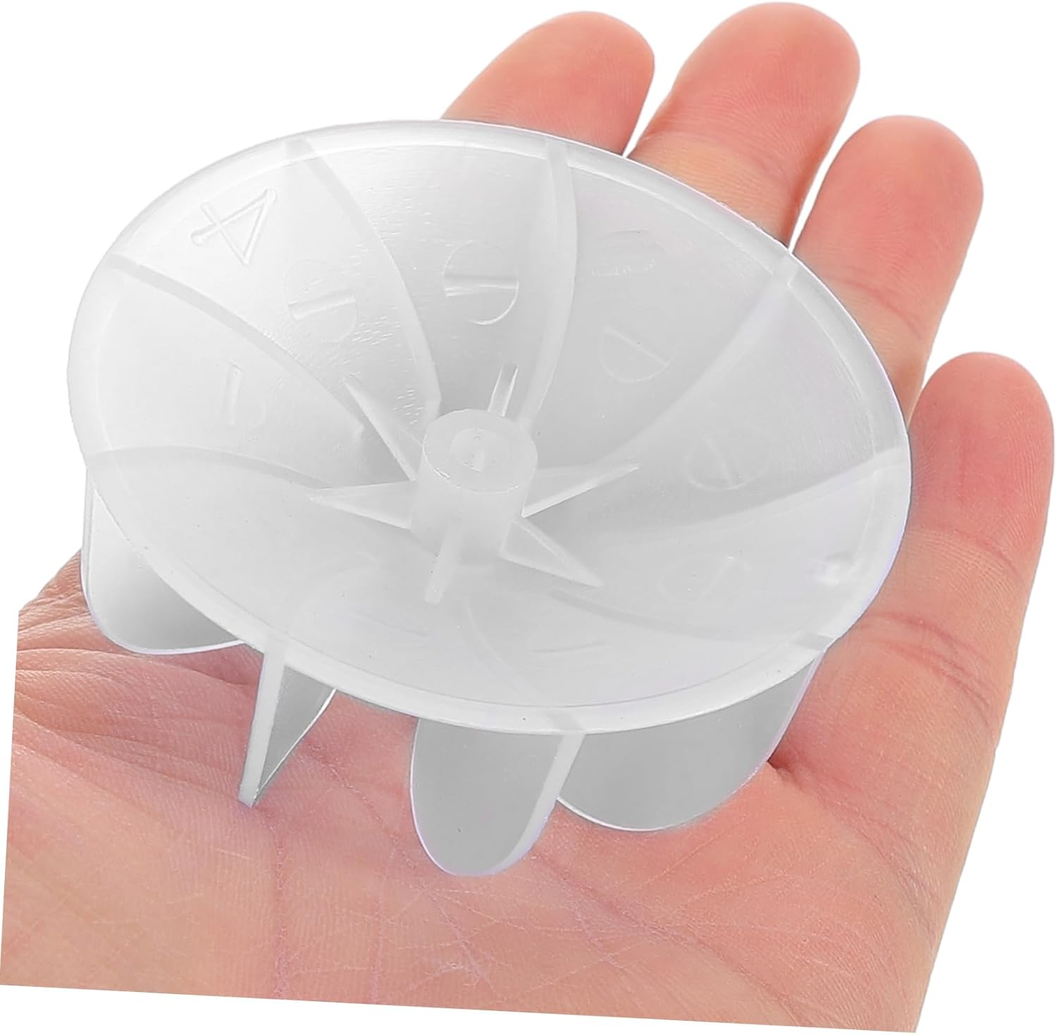 Healeved 5Pcs Heavy Duty Hair Dryer Fan Blades Replacement Plastic Parts for Hair Dryer Repair Suitable for Salon and Home Use image number 3