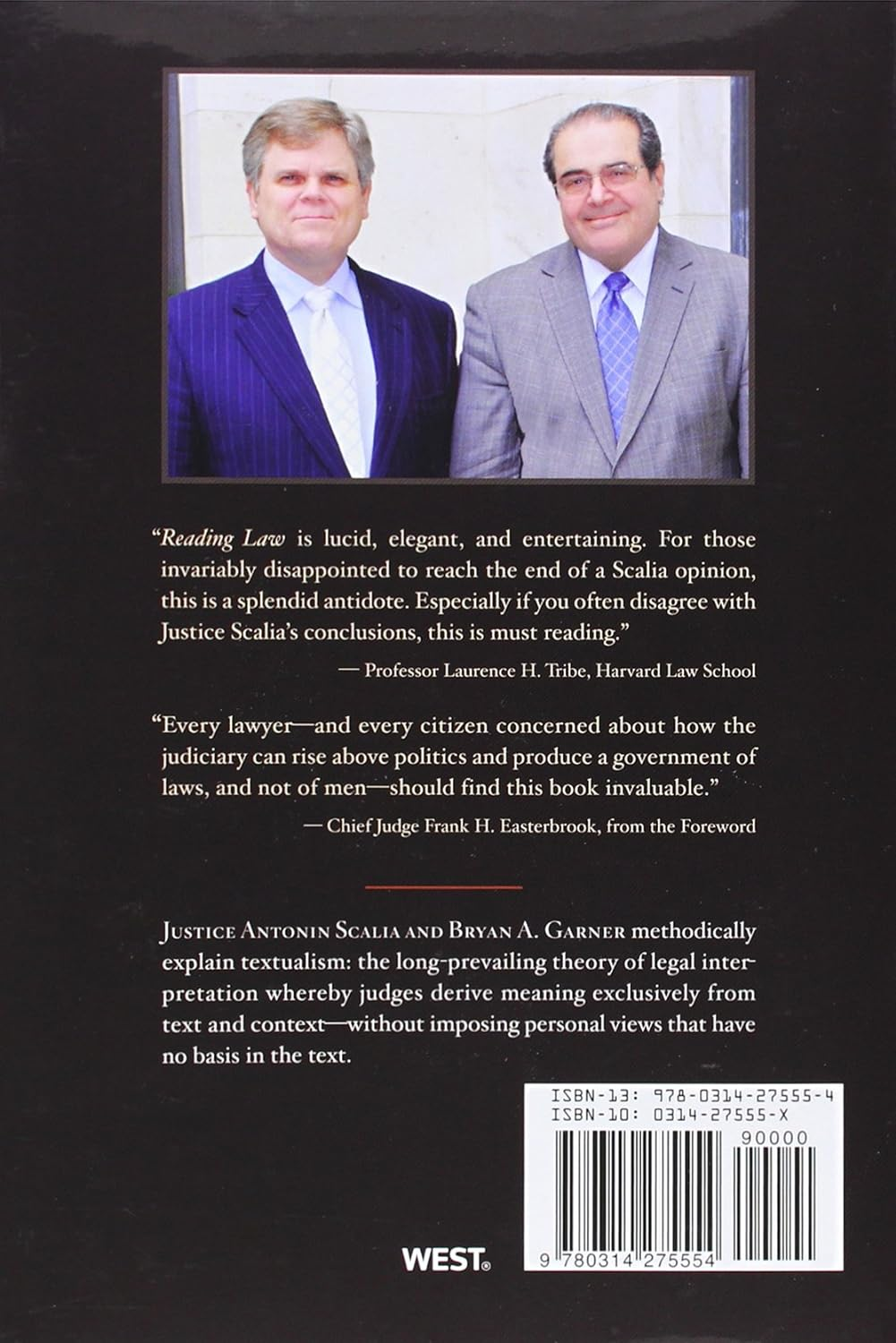 Reading Law: the Interpretation of Legal Texts