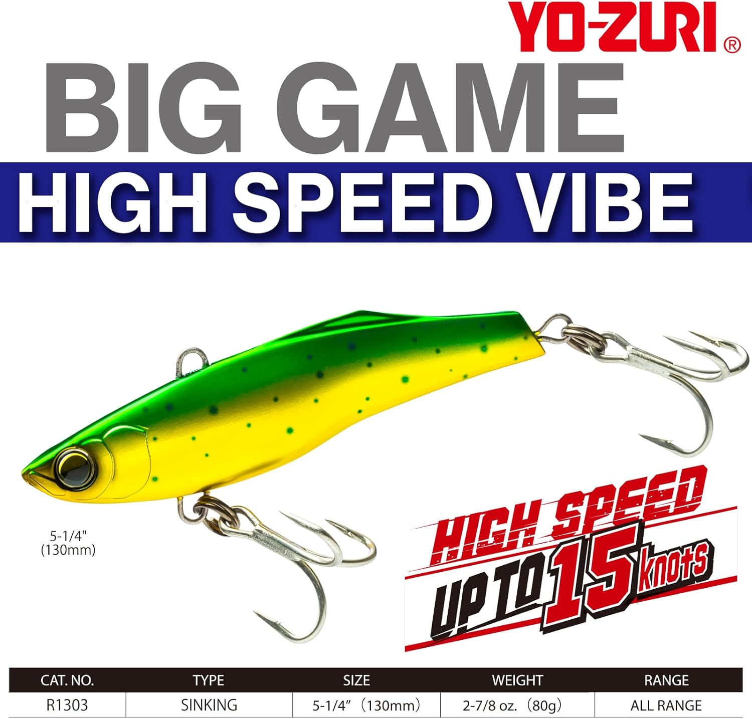 Duel R 1303 High Speed Vibe Color 130 Mm 5 1 4 '