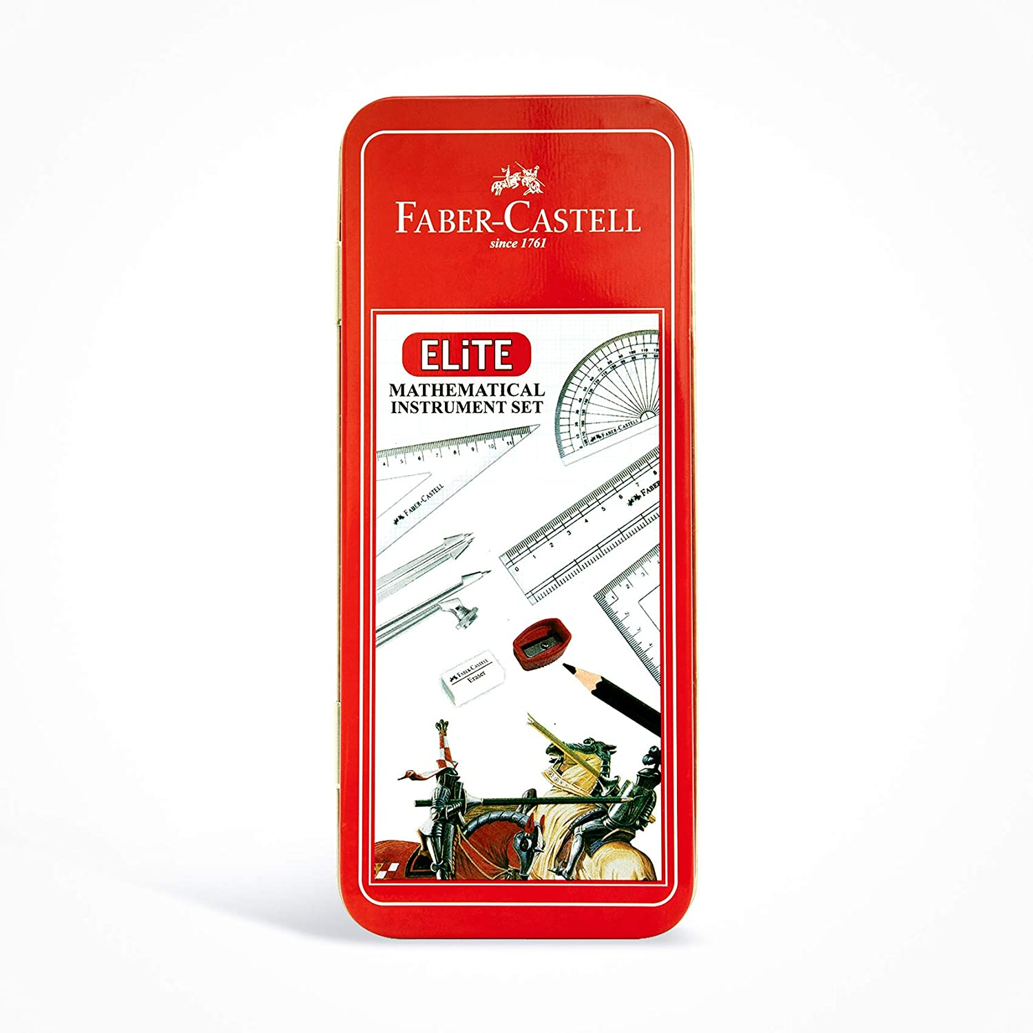 Faber-Castell Elite Geometry Box &ndash; Set of 9 (72-163720) Multicolour image number 2