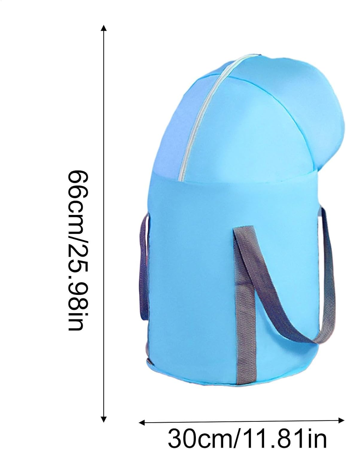 Foot Bath Bucket, Foldable Foot Wash Bag Foot Bath Basin with Knee Cover, Foot Spa Tub Bag Foot Spa Bucket, Foot Bucket Pedicure for Camping, Laundry, Travel - Pink image number 2