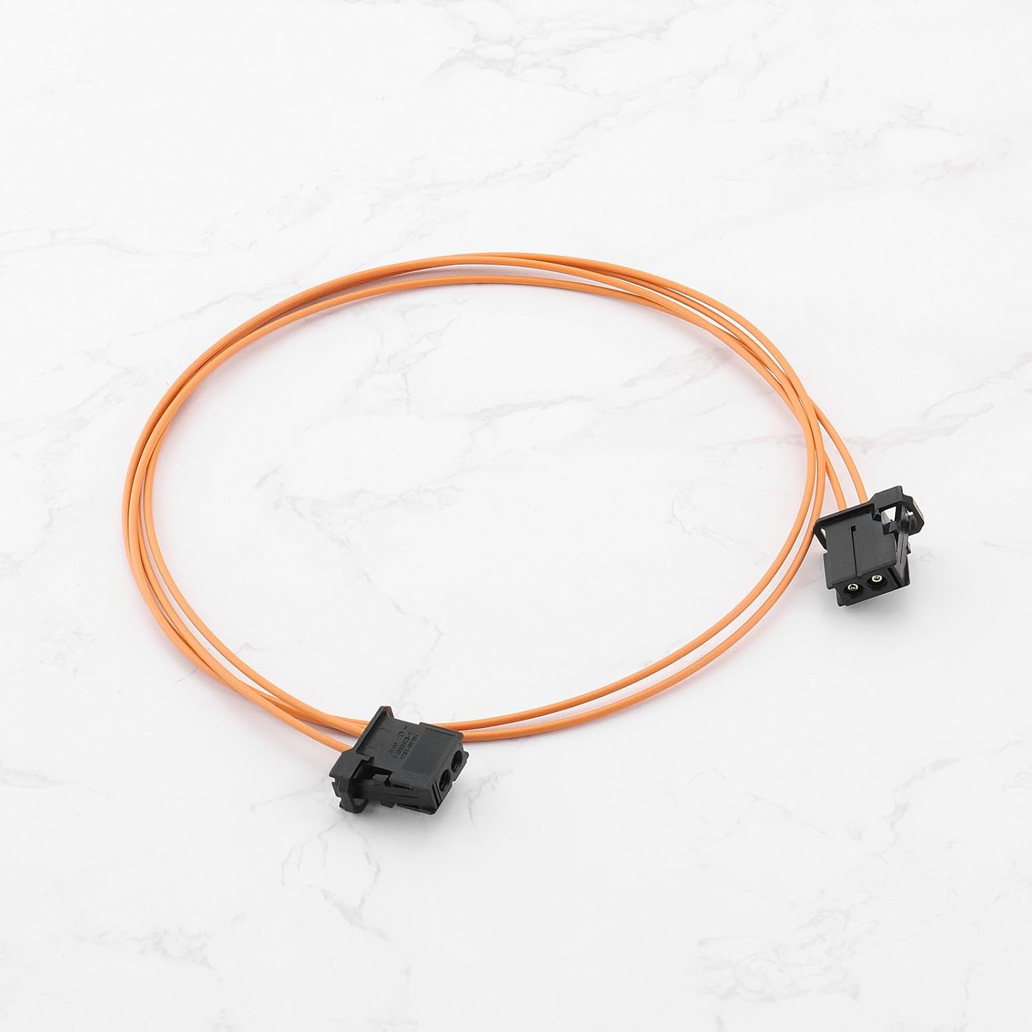 Auto Fiber Optical Optic Loop Cable Male to Male Car Most Fibre Optic Cable Extension Compatible with Mercedes Compatible with BMW, 1M