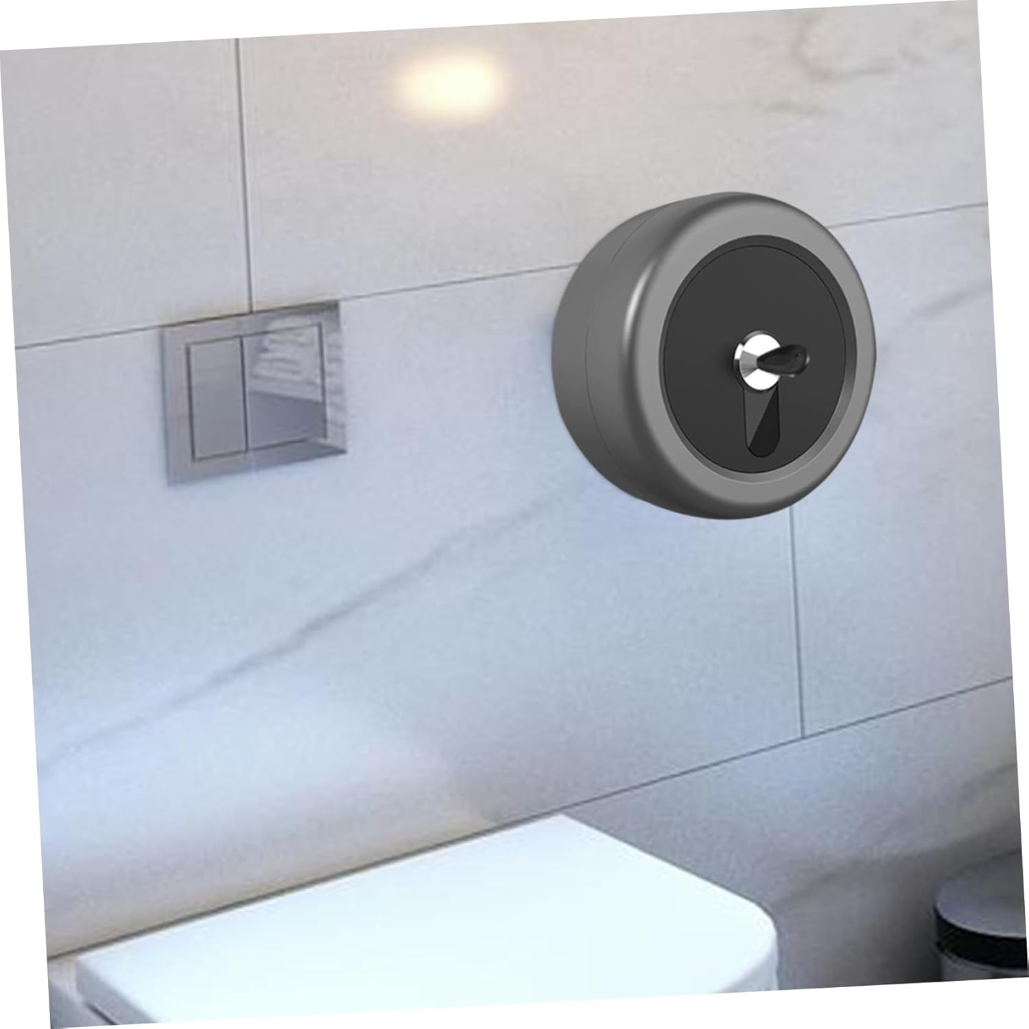 Generic Tissue Box Key Paper Towel Holders Replacement Rod Towel Holder Wall Paper Towel Holder Keys Shorrock Foil Paper Towel Dispenser Lock Para Stand Glove Wipes Dispenser Lid Black Abs image number 6