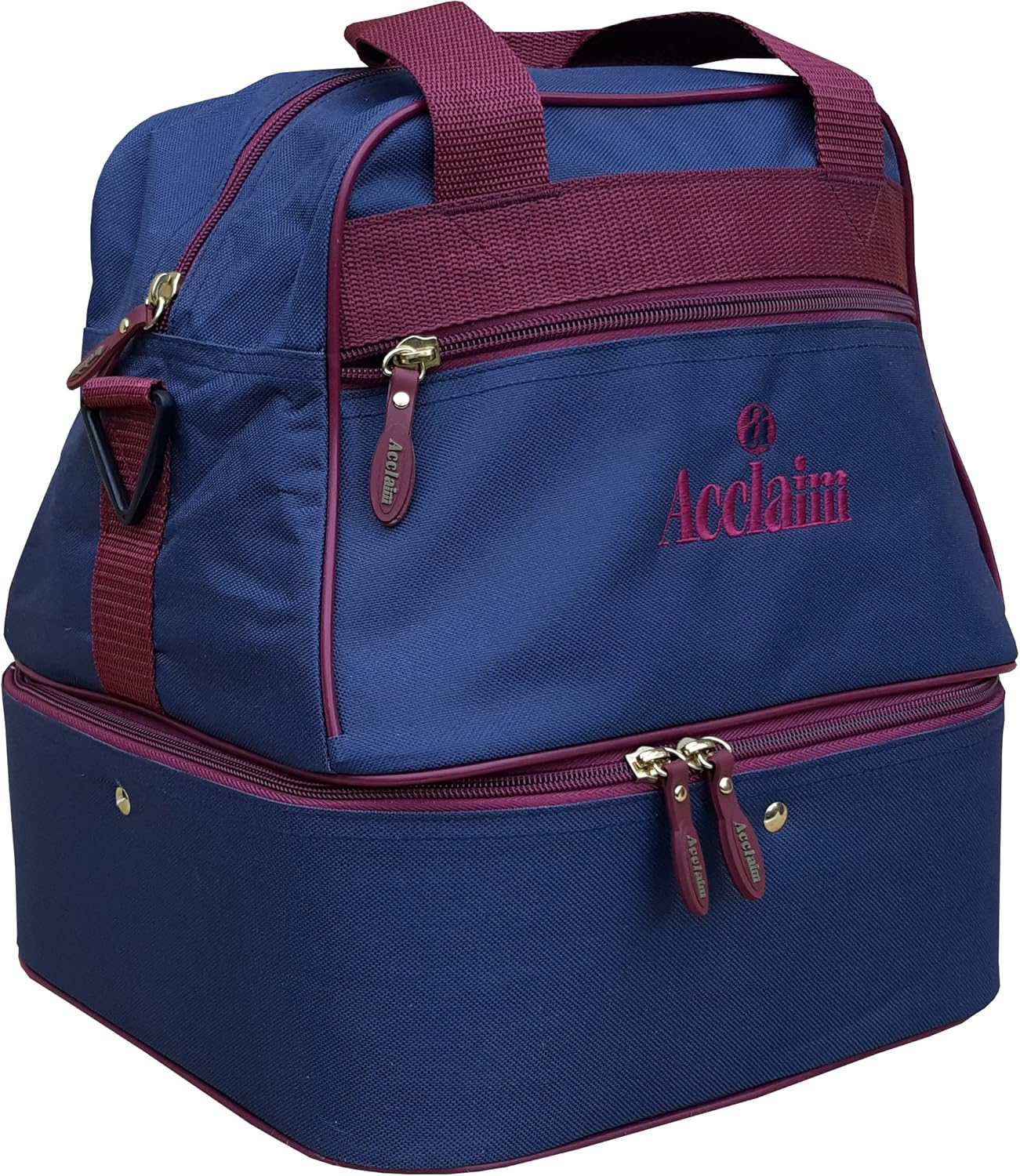 Acclaim Staple Mini Nylon Double Decker Four Bowls All round Lawn Carpet Bowling Bag with Shoulder Strap New 2024 Model image number 2