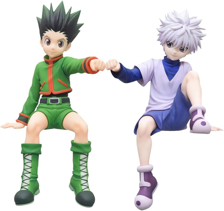 GON FREECSS Figure Killua Zaoldyeck Sitting Figure Figure Gon Freecss Sitting Figure Desk Ornaments Collections image number 3