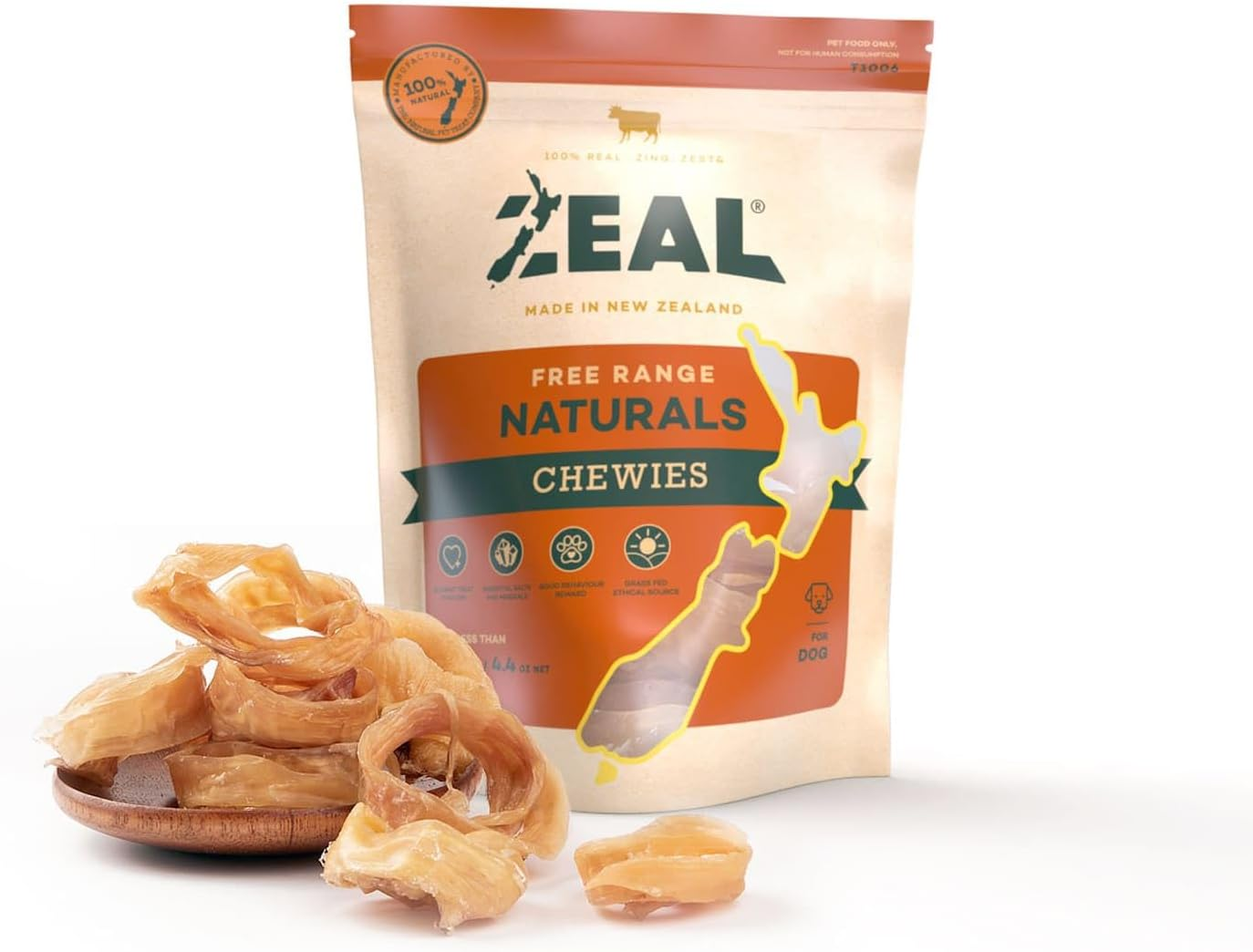 Zeal Pet Food Dry Dog Food, 125 Grams