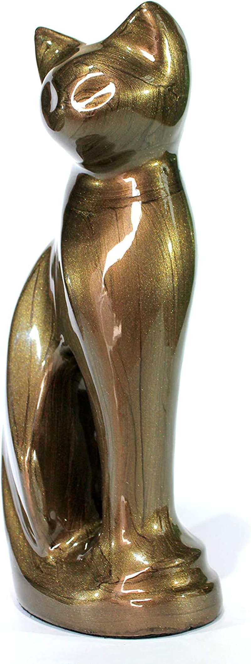 Esplanade- Cat Kitten Shape Cremation Urn | Memorial Funeral Burial Full-Size Urn for Ashes|