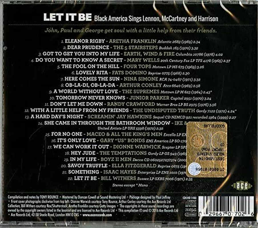 Let It Be: Black America Sings Lennon Mccartney & Harrison image number 1