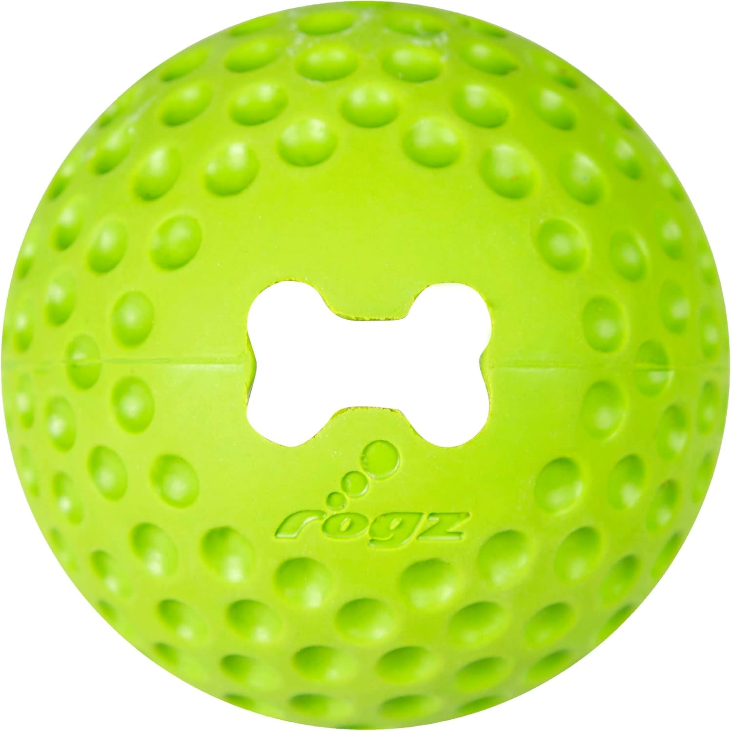 Rogz Gumz Ball Lime, Medium
