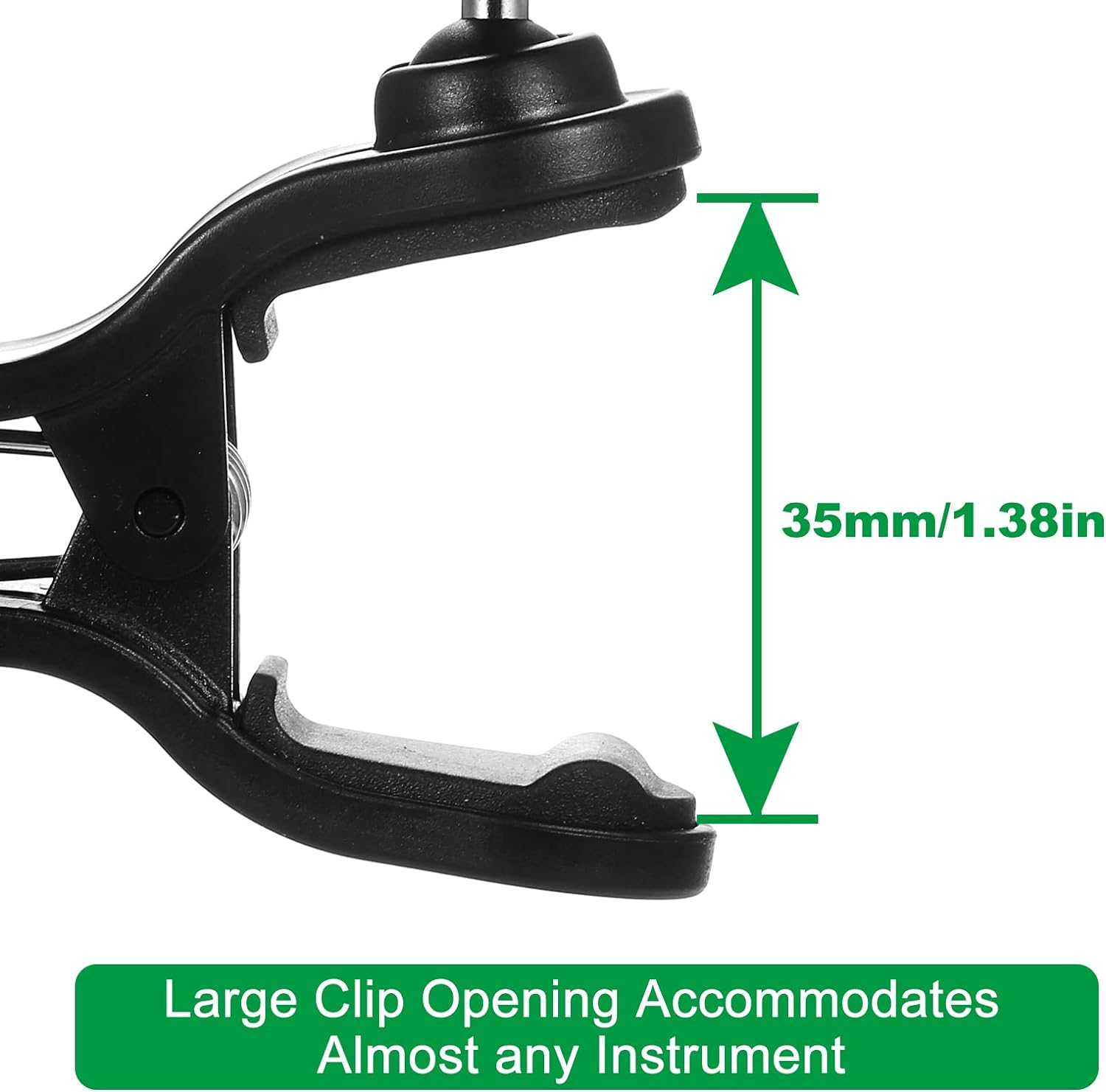 YUEKU Guitar Tuner Rechargeable Guitar Tuner Clip on LED Color Display Professional Electric Guitar Tuner with Metronome for All Instruments Bass Guitar Violin Banjo Ukulele image number 1