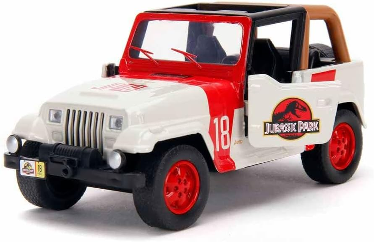 Jada Toys Jurassic World 1:32 Jeep Wrangler Die-Cast Car, Toys for Kids and Adults image number 5