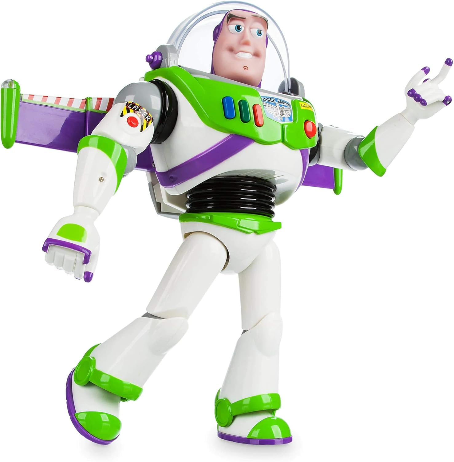 Disney Buzz Lightyear Interactive Talking Action Figure - 12 Inch
