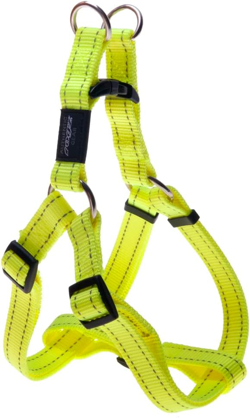 Rogz Utility Step-In Harness Fanbelt, Large, Black - Orange image number 7