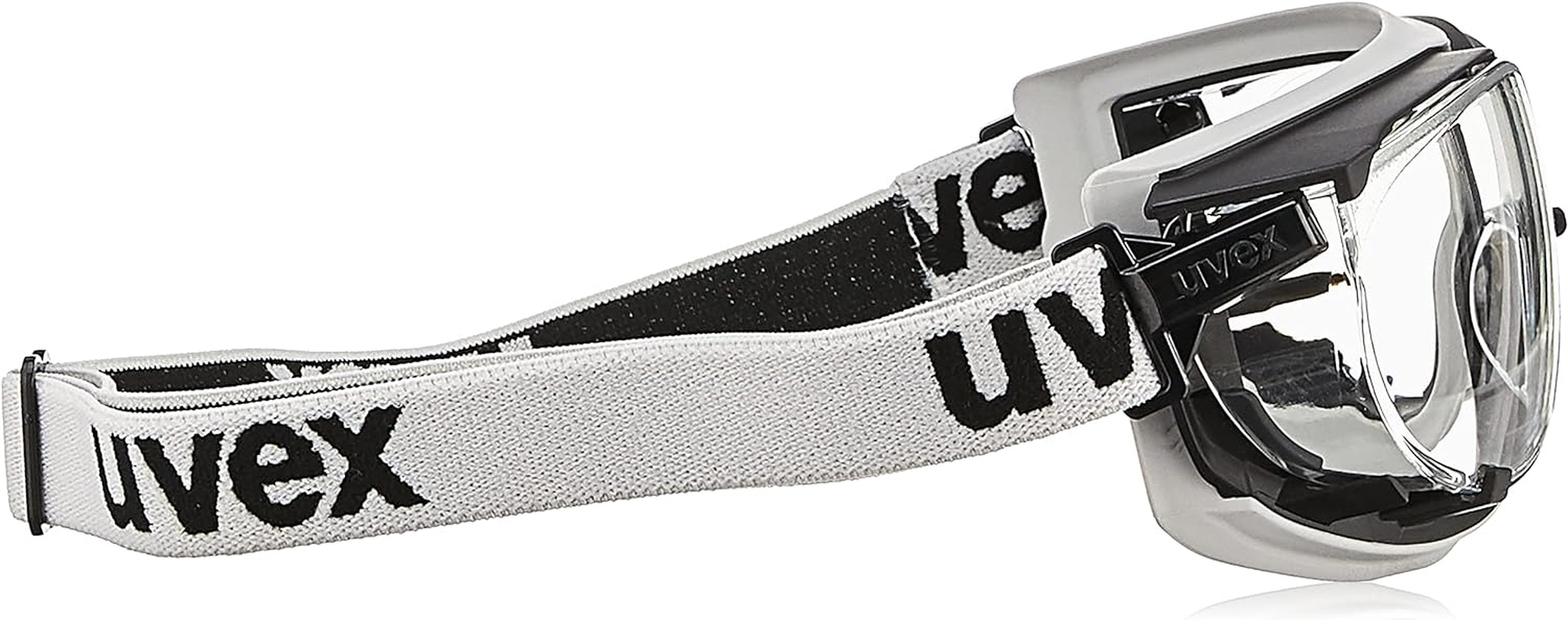 Uvex S1650DF Carbon Vision Safety Eyewear, Black/Grey