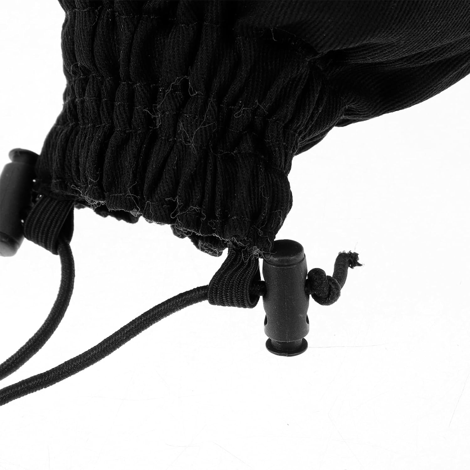 Universal Foldable Hair Dryer Organizer Case with Mesh Diffuser Cover Silver Canvas Hair Blower Sleeve Wet and Dry Use