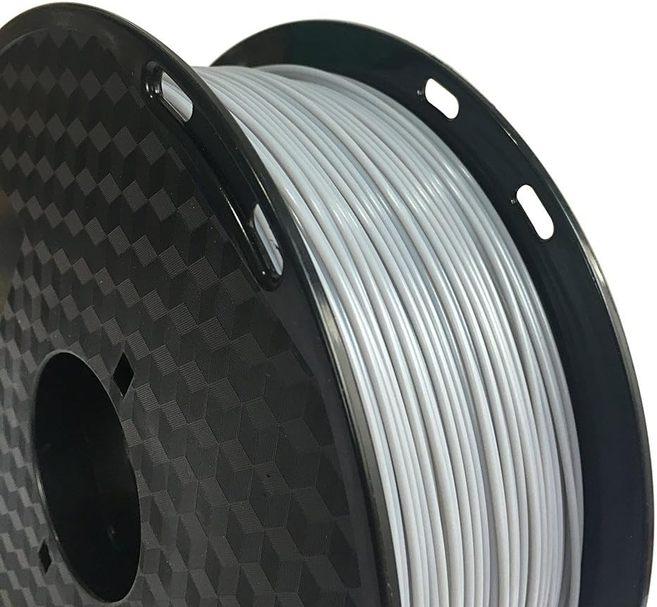 CC3D PC Filament Grey 1.75 Mm 3D Printer Filament 1 Kg Spool 2.2 Lbs FDM 3D Printing Material Gray Polycarbonate Filament Grey image number 1