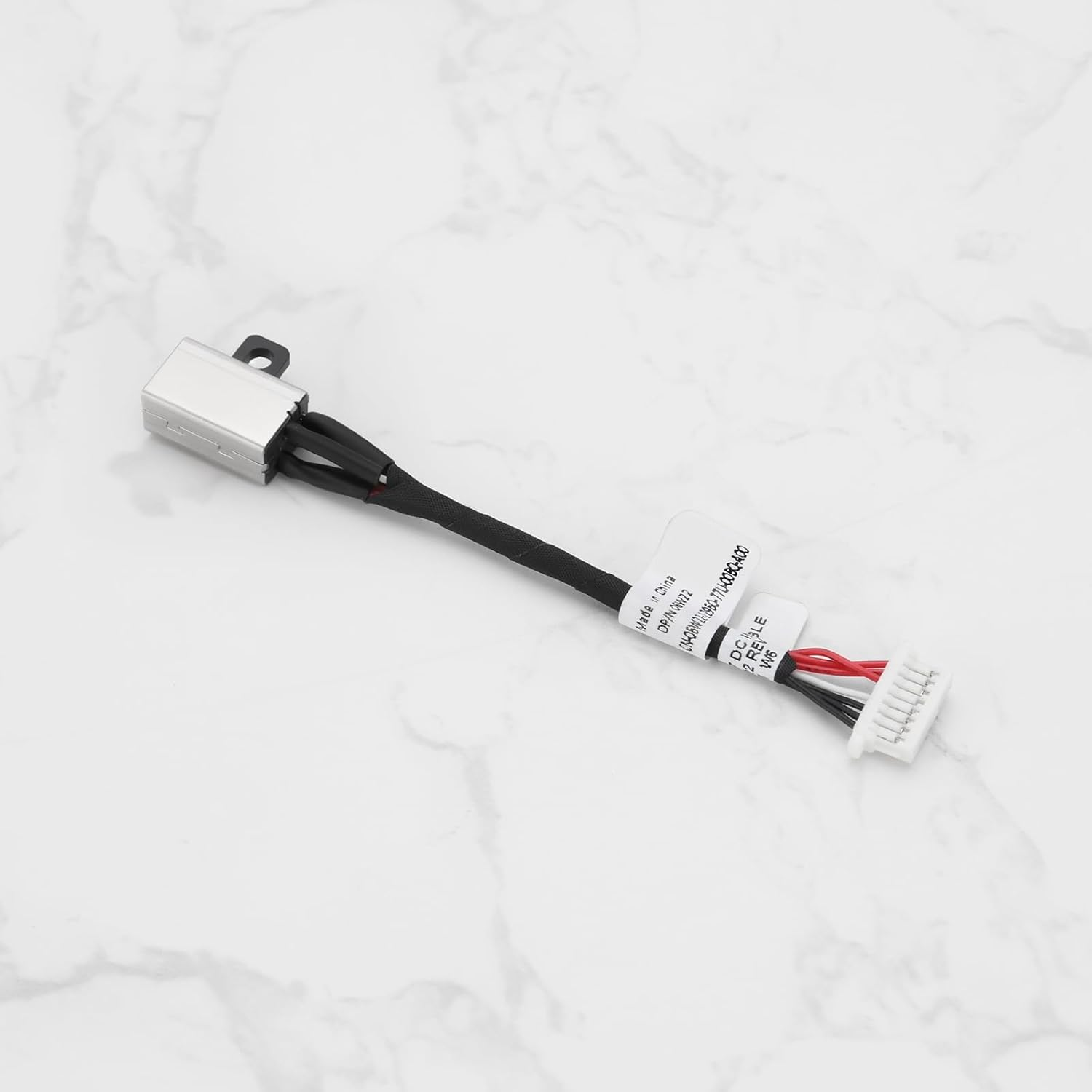 Ecsing 2PCS Power Jack Connector Cable 06VV22 0ND3N8 DC Charging Port Cable Compatible with Dell Inspiron 7586 7786 2-In-1 13-7390 7391 17-7791 Series Laptop image number 2