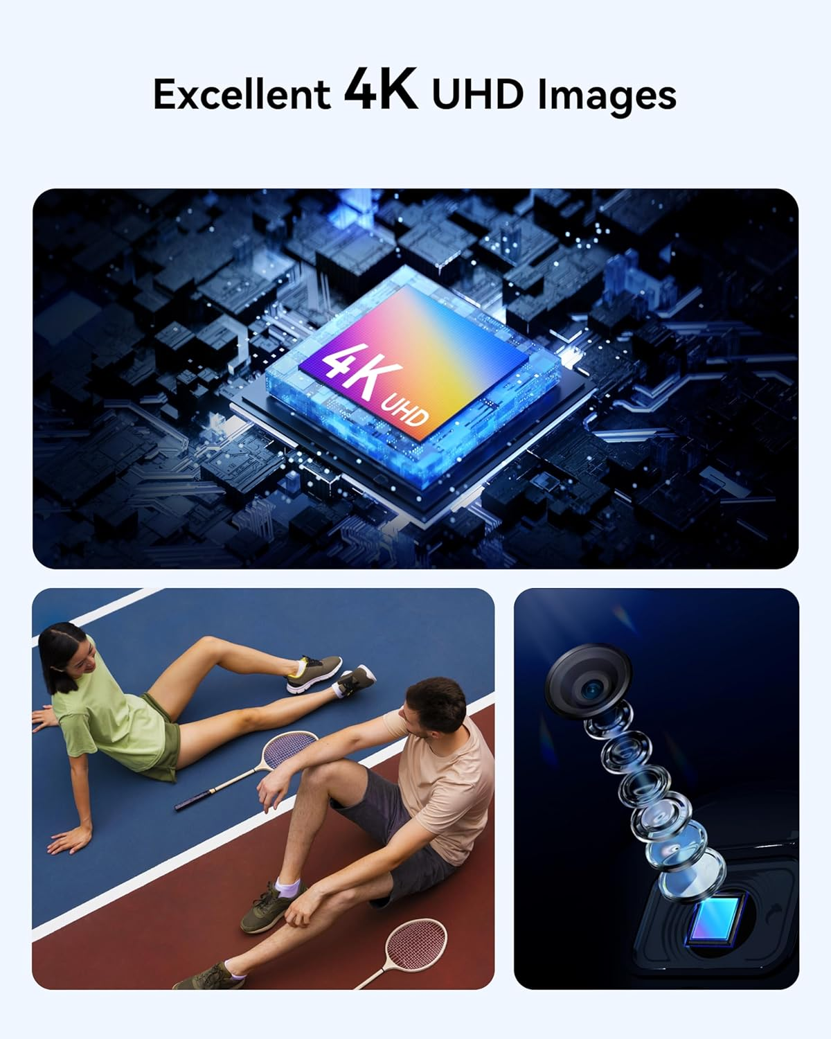 Swann 4K Master Security Camera System, 8Pcs Poe Bullet Cameras, 8CH Cat5E Wired NVR System with 2TB HDD, Sensor Spotlights, Color Night Vision, 24/7 Home Surveillance, True Detect, Indoor/Outdoor image number 5