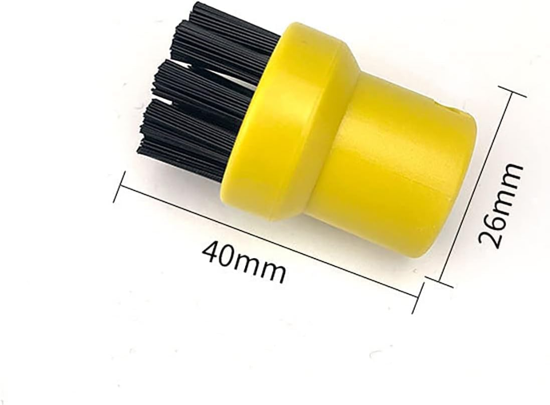 For Karcher SC1 Replacement Accessories Nozzle Brush,Stubborn Stain Remove Durable Nylon Brush Nozzle Set for Karcher SC1 SC2 SC3 SC4 Steam Cleaner Part (Set 3) image number 5