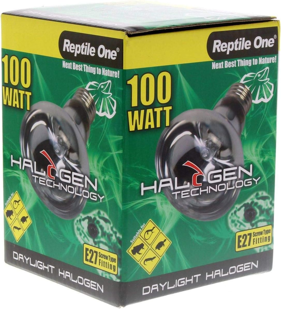 Halogen Heat Lamp Daylight 100W Eqv 130W E27 Kongs Reptile Light Vivarium Health