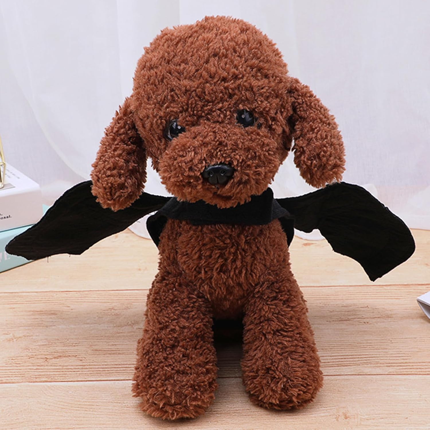 Pet Halloween Costume, Dog Cat Bat Wings Harness Pets Costumes for Medium Small Dogs Cats Puppy Kitten Halloween Cosplay Party Decoration Cute (L) image number 5