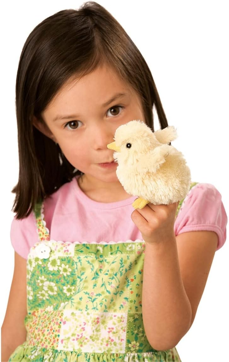 Folkmanis - Puppets - 2721 - Puppet and Theatre - Tiny Chick image number 2
