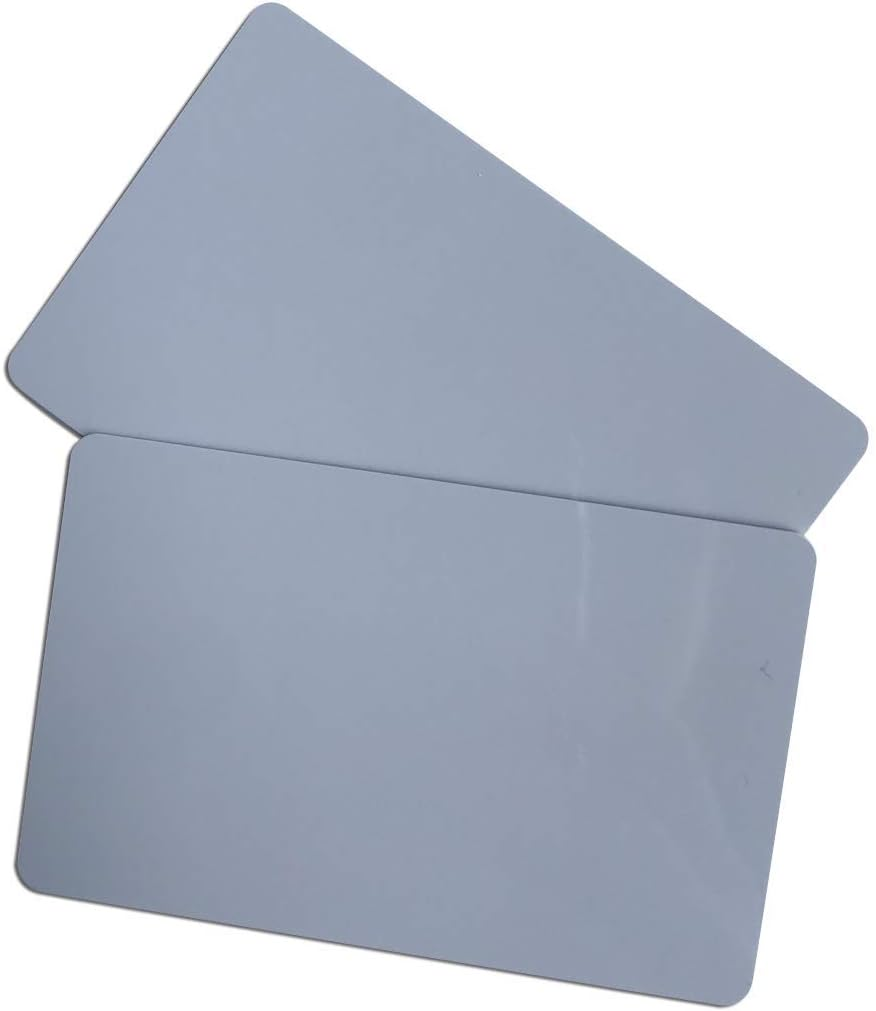 YARONGTECH NTAG215 NFC Blank PVC Color Cards Work with Tagmo and Games for All Nfc-Enabled Smartphones and Devices (Pack of 10) (Black) - Blue image number 2